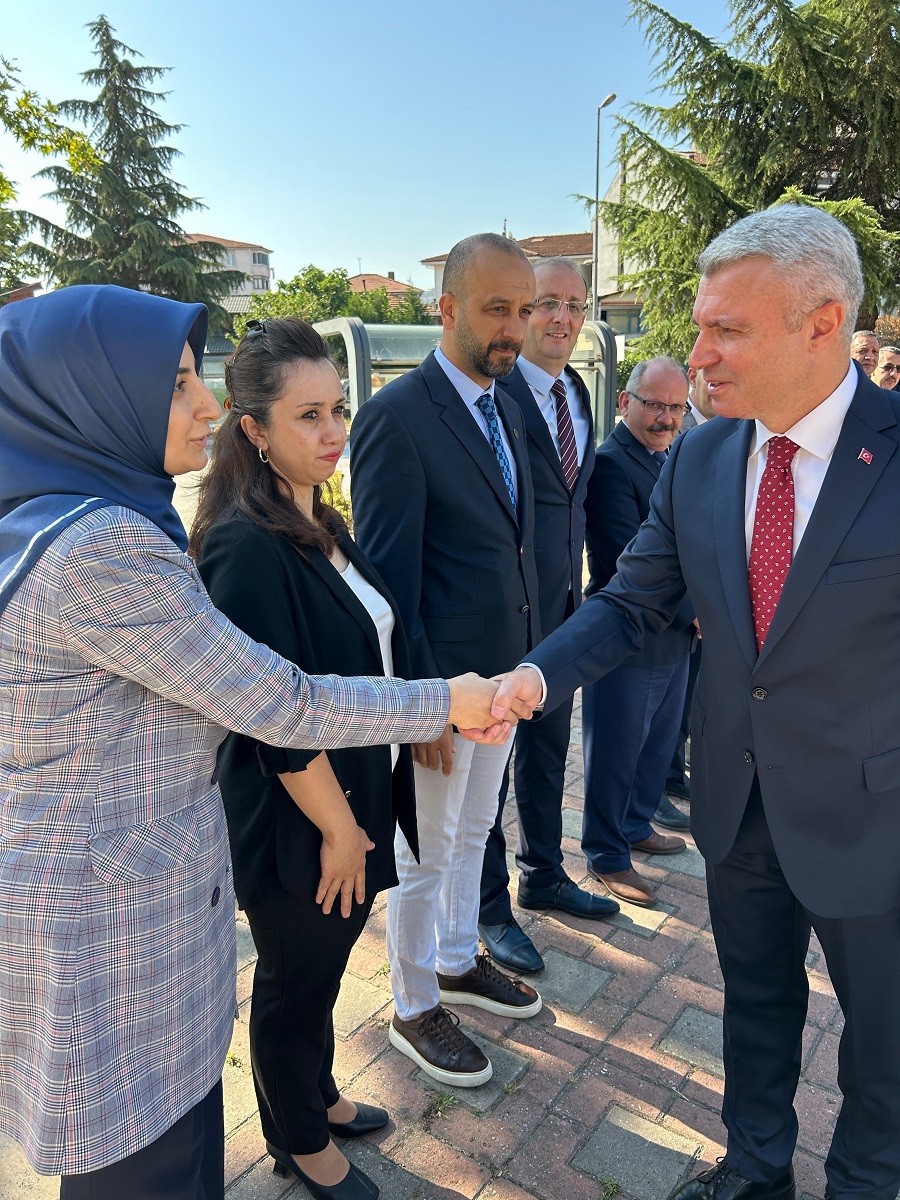 Kaymakamımız Sayın Şaban Arda YAZICI Kurum Amirleri Tarafından Karşılandı